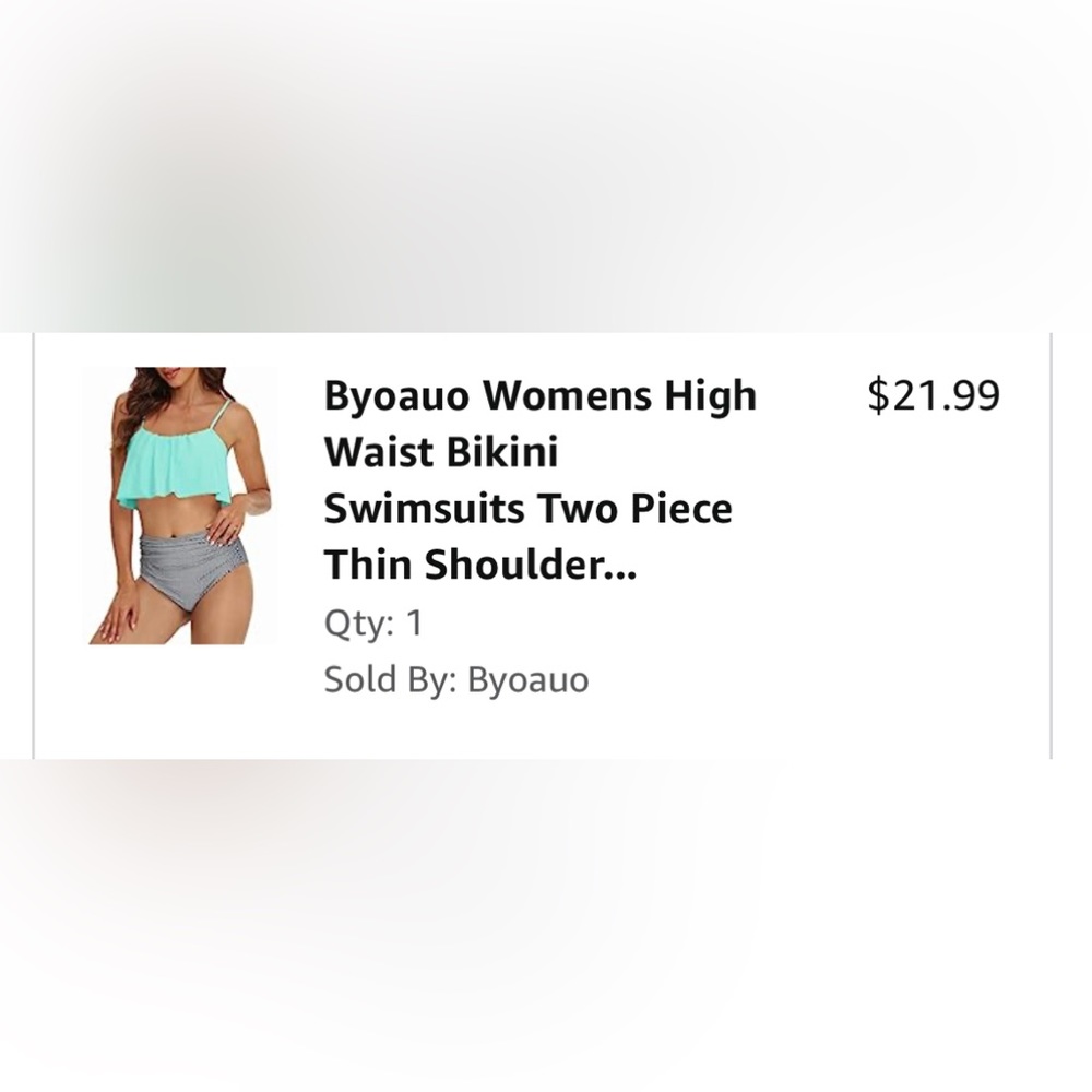 Byoauo Women’s High Waisted Bikini